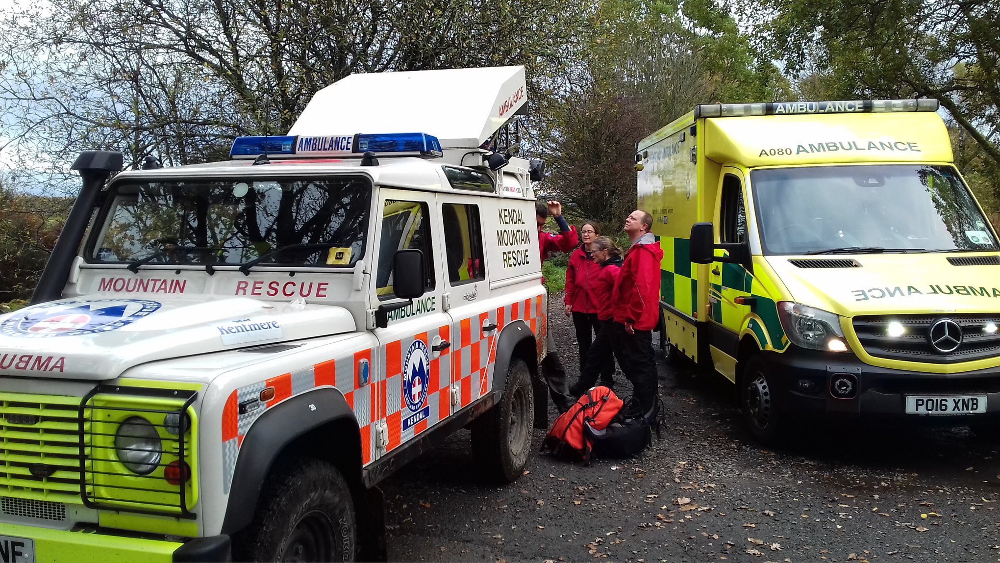 2018 Incident #54: 21st October 14:08 – Ashes Lane, Kendal