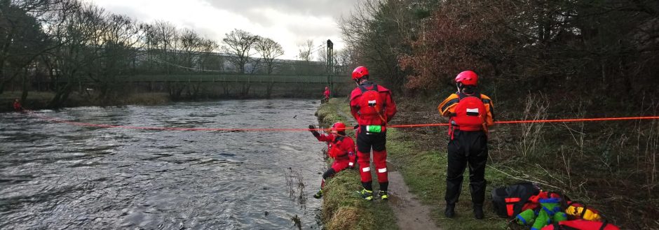 Swift Water Rescue Practice